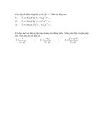 Nhờ các thầy cô giải giúp em bài cấp số nhân này