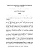 Nghiên cứu khả năng cho thịt và gan béo của con lai giữa ngan R71 và vịt M14