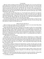 Bệnh lây truyền qua đường ăn uống