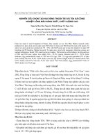 Nghiên cứu chọn tạo hai dòng thuần TĐ3 và TĐ4 gà công nghiệp lông màu năng suất, chất lượng cao