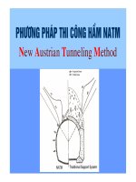 PHƯƠNG PHÁP THI CÔNG HẦM NATM