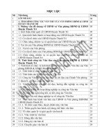 luận văn lưu trữ học Công tác văn thư của văn phòng hđnd & ubnd huyện thanh trì