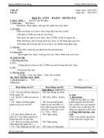 Tuần 29 + 30 - Tiết 56, 57. A - B - M