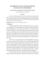 Đặc điểm sinh lý phát dục và năng suất sinh sản của lợn cái lai TD1 có máu Meishan