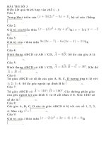 Đề thi violympic lớp 8