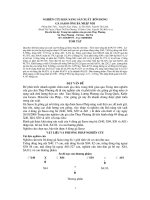 Nghiên cứu khả năng sản xuất  bốn dòng gà sasso ông bà nhập nội