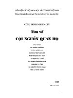 Tìm về cuội nguồn quan họ