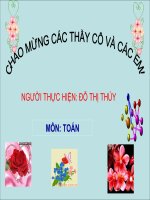 TOÁN: DIÊN TÍCH CỦA MỘT HÌNH