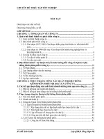 luận văn quản trị kinh doanh Giải pháp hoàn thiện quản trị hệ thống kênh phân phối nội địa của Công ty thuốc lá Thăng Long