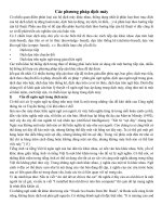 Các phương pháp dịch máy