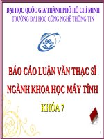XÂY DỰNG HỆ HỖ TRỢ CHẨN ĐOÁN BỆNH UNG THƯ GAN