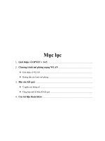 BÁO CÁO-Chương trình mô phỏng mạng WLAN