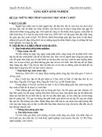 NHỮNG BIỆN PHÁP GIÁO DỤC HỌC SINH CÁ BIỆT