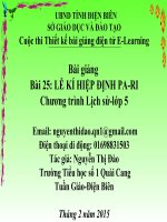 slide lịch sử 5 -lễ kí hiệp định pari _Gv N.t Đào