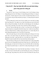 Chuyên đề 3 : Dạy học hình biểu diễn của một hình không gian trong quan hệ vuông góc