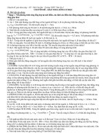 Các dạng bài tập giao thoa sóng cơ