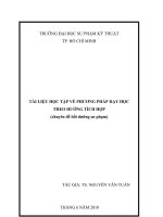 tài liệu học tập về phương pháp dạy học theo hướng tích cực