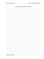 luận văn quản trị kinh doanh THỰC TRẠNG HOẠT ĐỘNG KINH DOANH CỦA CÔNG TY P ĐẦU TƯ THƯƠNG MẠI VÀ SẢN XUẤT AN THỊNH