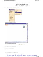 BÀI BÁO CÁO THỰC TẬP-THIẾT KẾ KHUÔN (d ùng CATIA)
