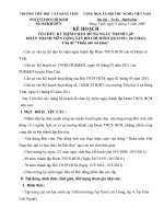 KẾ HOẠCH, CHƯƠNG TRÌNH TỔ CHỨC 26-3