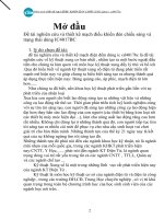 đồ án tự động hóa Đề tài nghiên cứu và thiết kế mạch điều khiển đèn chiếu sáng và trạng thái dùng IC4017BC