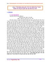 Giải pháp giúp giáo viên chủ nhiệm lớp 7 hoàn thành tốt công tác giáo dục đạo đức học sinh