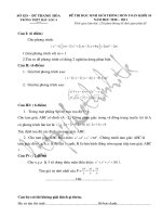 Đề - ĐA HSG 10 Hậu Lộc 4 -Thanh hóa