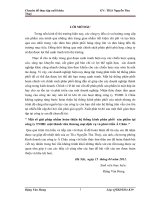 luận văn quản trị kinh doanh Một số giải pháp nhằm hoàn thiện hệ thống kênh phân phối sản phẩm tại công ty TNHH một thành viên thương mại dịch vụ và phát triển Á Châu .