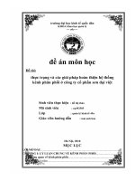 luận văn quản trị kinh doanh Thực trạng và các giải pháp hoàn thiện hệ thống kênh phân phối ở Công Ty Cổ Phần Sơn Đại Việt