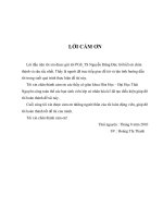 ĐỀ TÀI NGHIÊN CỨU- Xác định hàm lượng chì trong rau xanh bằng phương pháp chiết-trắc quang