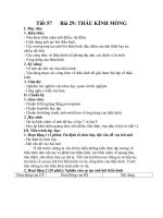 bài 27: Thấu kính mỏng tiết 2