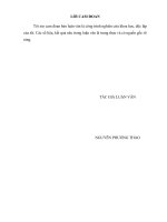 luận văn quản trị kinh doanh  Giải pháp nâng cao hiệu quả hoạt động kinh doanh tại công ty TNHH MTV Apatit Việt Nam