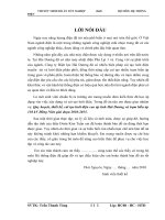 đồ án kỹ thuật điện cơ  Quy hoạch, thiết kế, cải tạo lưới điện cao áp tỉnh Hải Dương và trạm biến áp 110 kV Đồng Niên giai đoạn 2010-2015.