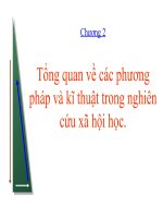 Bài giảng Xã hội học đại cương Chương 2 - ThS. Đỗ Hồng Quân