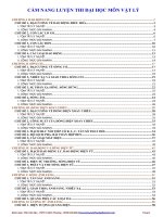 CẨM NANG LUYỆN THI ĐẠI HỌC MÔN VẬT LÝ.doc