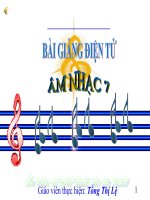 Tiết 27: Ôn tập bài hát Ca-chiu-sa – TĐN số 8