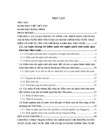 Hoàn thiện công tác kiểm soát chi thường xuyên ngân sách nhà nước đối với đơn vị thực hiện cơ chế tự chủ tài chính qua Kho bạc Nhà nước tỉnh Quảng Bình