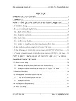 luận văn quản trị kinh doanh THỰC TRẠNG QUẢN LÝ NGUYÊN VẬT LIỆU TẠI CÔNG TY Ô TÔ TOYOTA VIỆT NAM