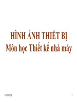 BÀI BÁO CÁO- Thiết kế nhà máy
