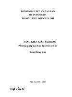 Phương pháp dạy học dự án