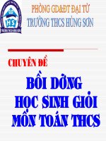 Tìm giá trị lớn nhất - Giá trị nhỏ nhất của biểu thức đại số