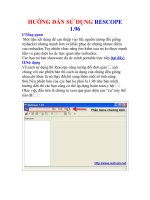 BÀI BÁO CÁO THỰC TẬP-HƯỚNG DẪN SỬ DỤNG RESCOPE