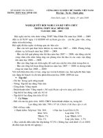 Nghị quyết hội nghị viên chức