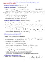 Viết biểu thức u hoặc i trong mạch điện xoay chiều