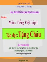 slide tiếng việt 1 -tặng cháu