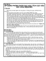 ĐỀ TÀI NCKHSPUD MÔN TOÁN -2011