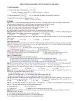 Bài tập phần hiện tượng quang điện