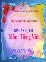 Quê hương - Tập đọc lớp 3