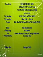 slide tóan 5 -hình tròn, đường tròn _GV B.T Lan, Đ.V Vũ, N.T Hà