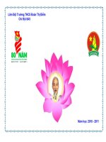 Bìa tập ảnh chào mừng 80 năm ngày thành lập Đoàn TNCS HCM